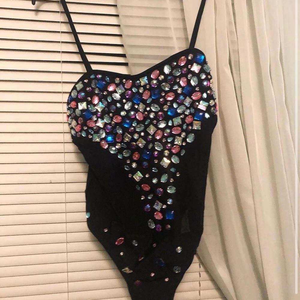 Bejeweled Vixen Bodysuit